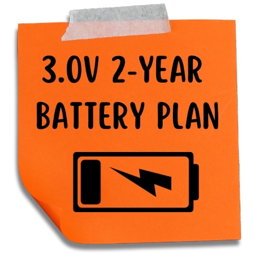 DogWatch 3.0v 2-Year Battery Plan